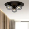 Emibig Taklampa Solar Stål Svart | Passande för 3x E14 - Max 10W