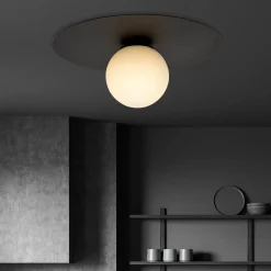 Emibig Taklampa Solar Stål Svart | Passande för 1x E14 - Max 10W