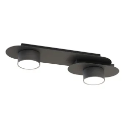 Emibig Taklampa Stilo Stål Svart | Passande för 2x GX53 - Max 12W