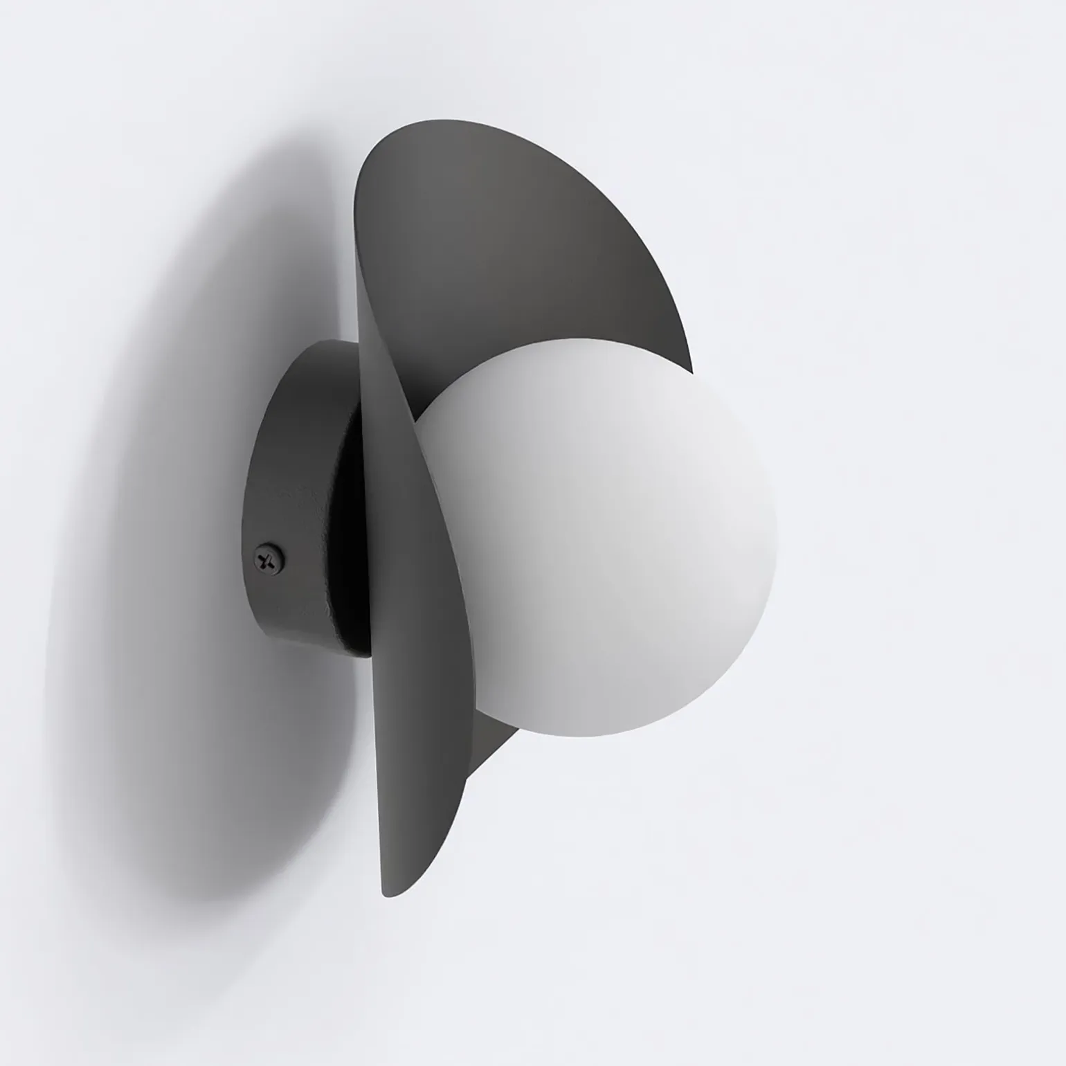 Emibig Vägglampa Fiero Stål Svart | Passande för 1x G9 - Max 8W