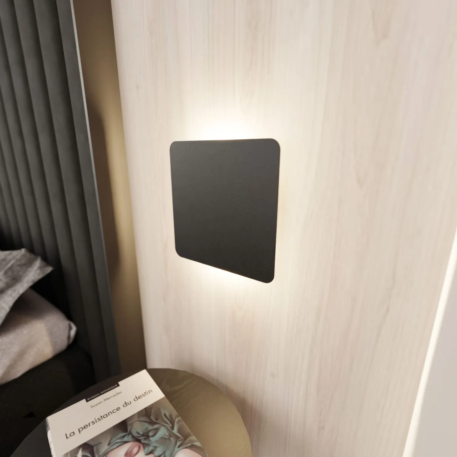 Emibig Vägglampa Form Stål Svart | Passande för 1x G9 - Max 8W