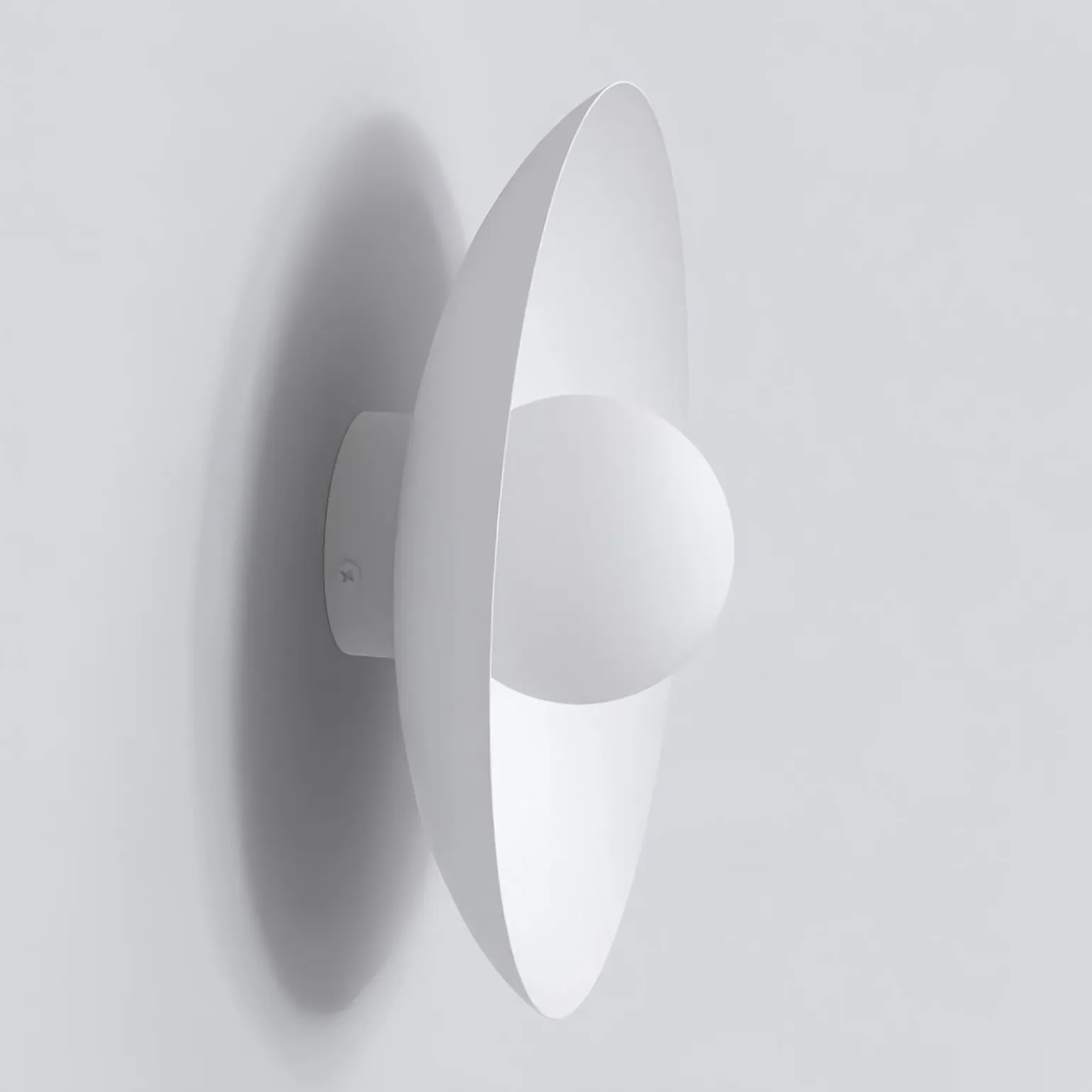 Emibig Vägglampa Inspo Stål Vit | Passande för 1x G9 - Max 8W
