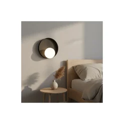 Emibig Vägglampa Kido Stål Svart | Passande för 1x G9 - Max 8W