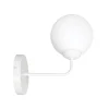 Emibig Vägglampa Pregos Stål Vit | Passande för 1x E14 - Max 10W