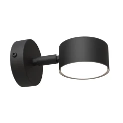 Emibig Vägglampa Sora Stål Svart | Passande för 1x GX53 - Max 12W