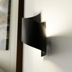 Emibig Vägglampa Spiner Stål Svart | Passande för 1x G9 - Max 8W