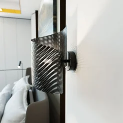 Emibig Vägglampa Spiral Stål Svart | Passande för 1x G9 - Max 8W