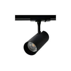 1-Fas Rail Spot Cylinder Svart | Passande för GU10