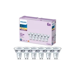 Flerpack 6x Philips LED Spot GU10 PAR16 5W 355lm 36D - 827 Extra Varm Vit