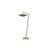 Good&Mojo Golvlampa Bali Bambu Svart | Passande för 1x E27