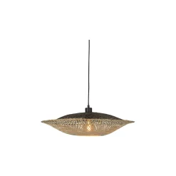 Good&Mojo Pendellampa Kalimantan Bambu Svart M | Passande för 1x E27