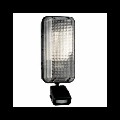 Interlight LED Plafond Vandalsäker Svart 8W 600lm - 840 Kallvit | IP65 - Rörelsesensor