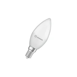 Ledvance Classic LED E14 Kronljus Matt 4.9W 470lm - 827 Extra Varm Vit | Ersättare 40W
