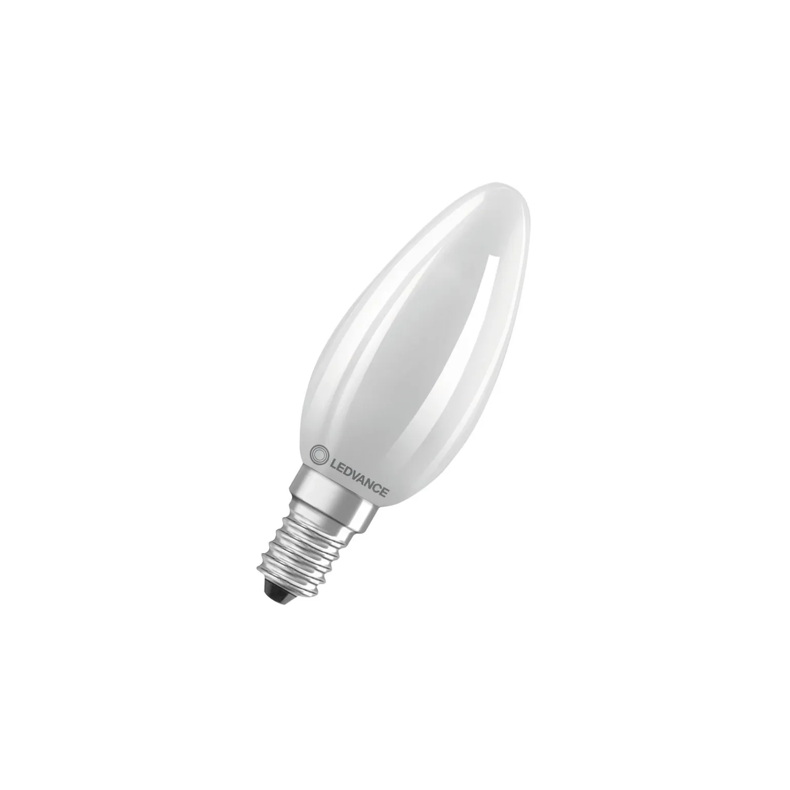 Ledvance Classic LED E14 Kronljus Filament Matt 5.5W 806lm - 827 Extra Varm Vit | Ersättare 60W