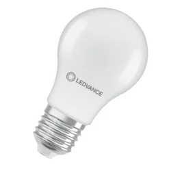 Ledvance Classic LED E27 Päron Matt 4.9W 470lm - 827 Extra Varm Vit | Ersättare 40W - Återvunnet