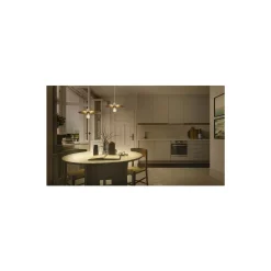 Ledvance Decor Plisse Pendellampa Stål Beige | Passande för E27