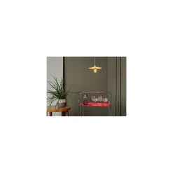 Ledvance Decor Plisse Pendellampa Stål Beige | Passande för E27