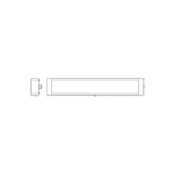 Ledvance LED Allmänbruksarmatur Undercabinet Extension Smart+ Wifi 8W 500lm - 827-865 Justerbar Vit | 50cm