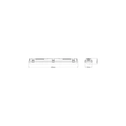 Ledvance LED Allmänbruksarmatur Vattentät Fukttät Combo 16W 2400lm - 840-865 CCT | 60cm - Ersättare 2x18W
