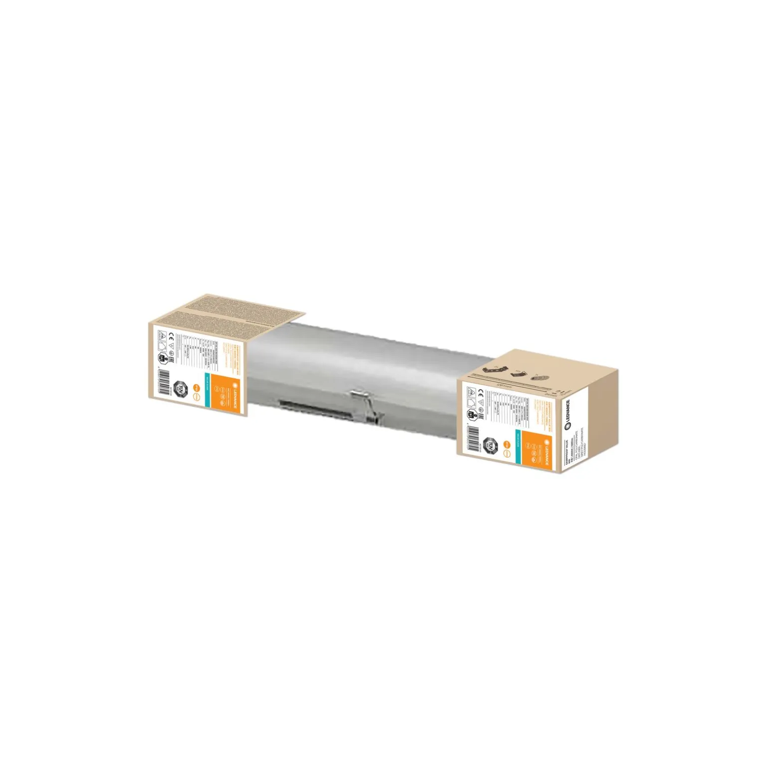 Ledvance LED Allmänbruksarmatur Vattentät Fukttät Value 9W 1080lm - 840 Kallvit | 60cm
