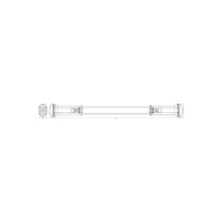 Ledvance LED Allmänbruksarmatur Linear 10W 800lm - 840 Kallvit | 67cm - USB Uppladdningsbar - Abetsbelysning