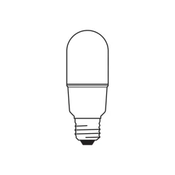 Ledvance LED Classic Stick P LED E27 Tubular Matt 11W 1470lm - 827 Extra Varm Vit | Ersättare 100W