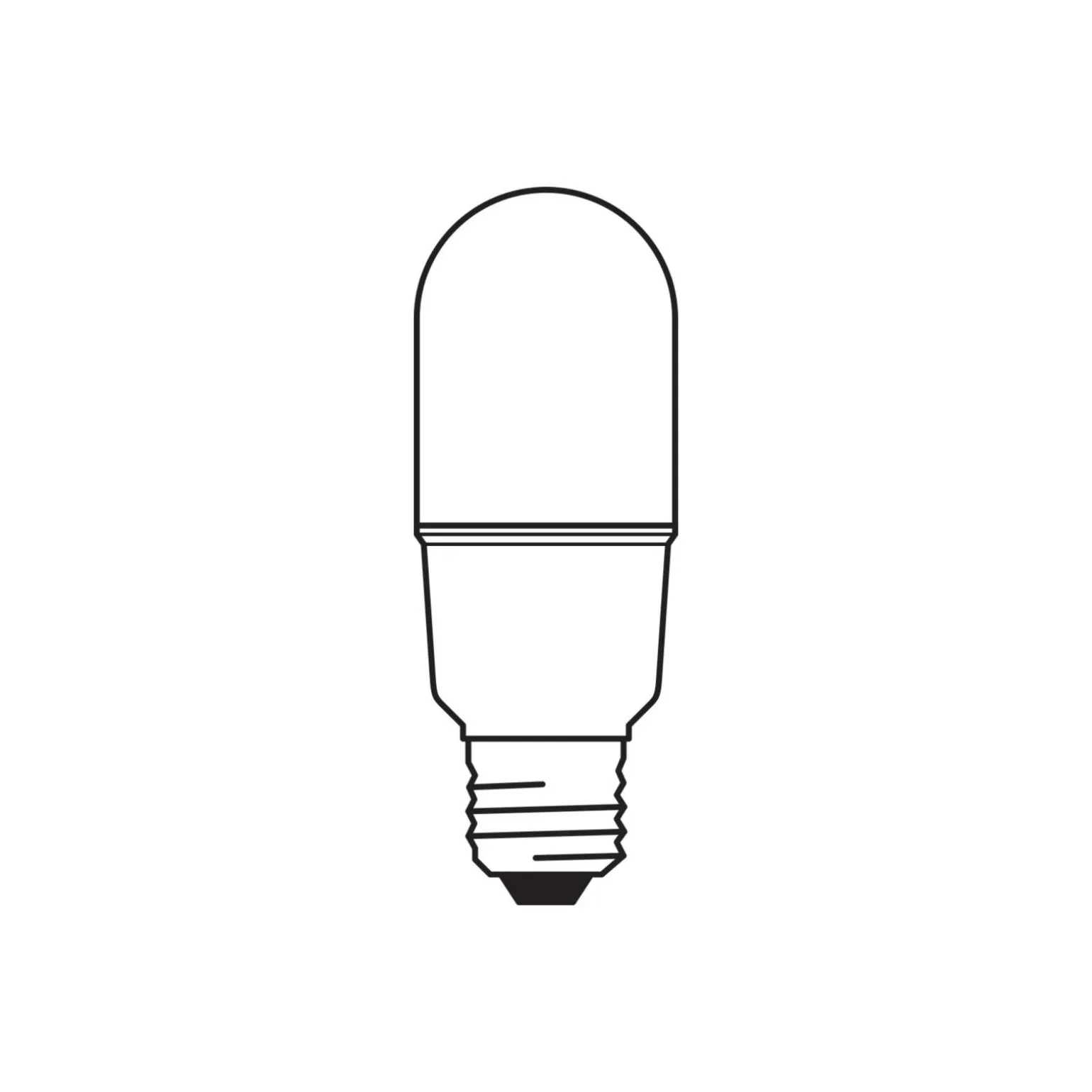 Ledvance LED Classic Stick P LED E27 Tubular Matt 11W 1470lm - 827 Extra Varm Vit | Ersättare 100W