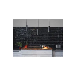 Ledvance LED Decor Pendellampa Drums Svart 7W 460lm - 830 Varm Vit