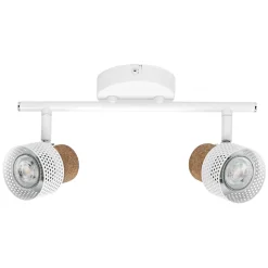 Ledvance LED Decor Spot Cork Stål Vit 6W 460lm - 827 Extra Varm Vit | Dimbar