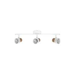 Ledvance LED Decor Spot Cork Stål Vit 10W 690lm - 827 Extra Varm Vit | Dimbar