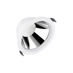 Ledvance LED Downlight Comfort High Efficiency U Aluminium Vit 15W 1950lm 55D - 830 Varm Vit | 160mm - Utskärning 150mm
