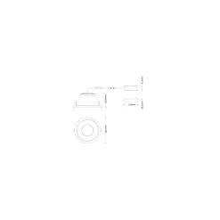 Ledvance LED Downlight Comfort UGR19 Aluminium 30W/25W/20W 3600lm/3000lm/2400lm 100D - 930-940 CCT | Utskärning 200mm- IP44 - Bästa Färgåtergivning