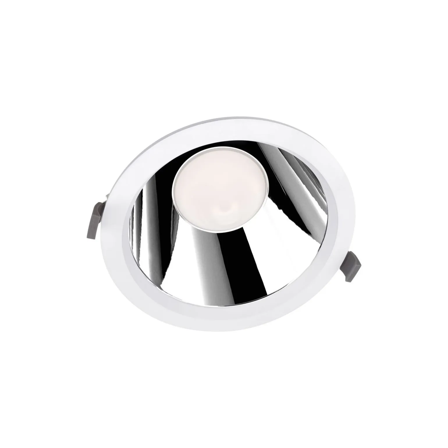 Ledvance LED Downlight Comfort Dali UGR19 Aluminium 30W/25W/20W 3600lm/3000lm/2400lm 930-940 CCT| Utskärning 200mm - IP44 - Bästa Färgåtergivning - Dali Dimbar