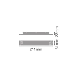 Ledvance LED Drivdon Linjär - Dip Växla - 60/220-240/625 L NSV