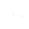 Ledvance LED-ljusslingor Profil Lock Runda Shape 200CM | Diffuse