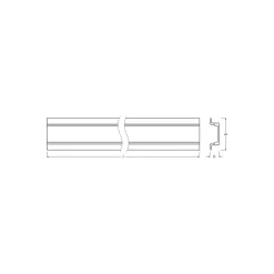 Ledvance LED-ljusslingor Profil Platt U-formad Wing 25x7mm 200CM