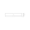 Ledvance LED-ljusslingor Profil Lock Edge Shape 100CM | Klar
