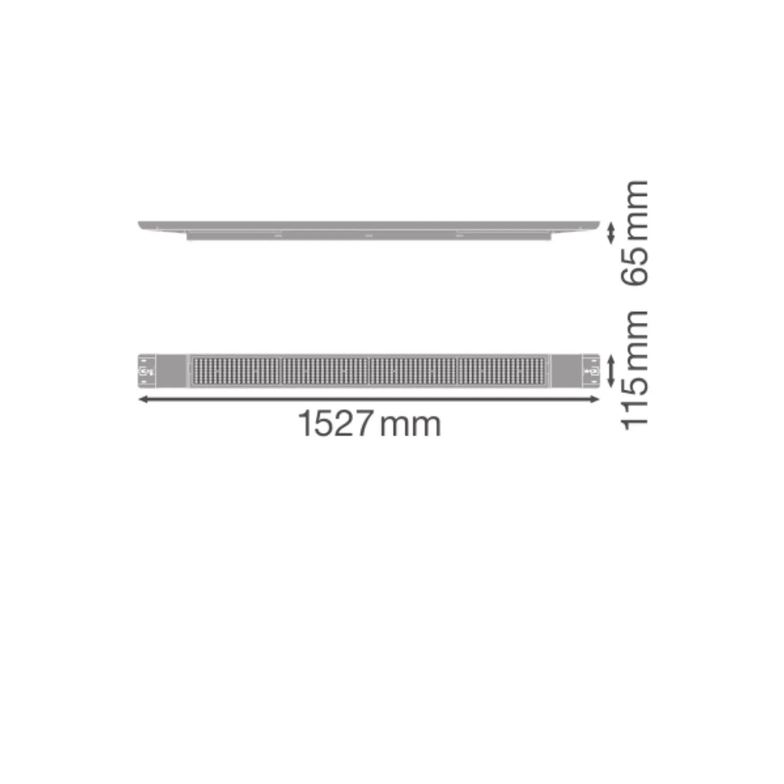 Ledvance LED Lowbay Flex Vit 73W 11680lm 120D - 840 Kallvit | IP66 - Dali Dimbar - Ersättare 250W