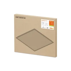 Ledvance LED Panel Comfort Aluminium Vit 33W 4320lm - 830 Varm Vit | 60x60cm - UGR < 19
