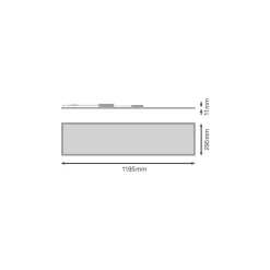 Ledvance LED Panel Comfort 120033W 4320lm - 840 Kallvit| 120x30cm - UGR <22 - Zigbee Dimbar