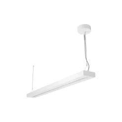 Ledvance LED Panel Linear Pendellampa IndiviLED 54W 6500lm - 930 Varm Vit |120cmx12cm - UGR <19 - Bästa Färgåtergivning - Dali Dimbar