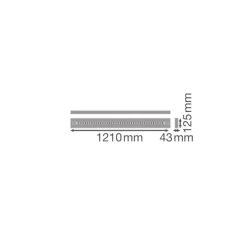 Ledvance LED Panel Linear Pendellampa IndiviLED 52W 6100lm - 930 Varm Vit | 150x13cm - UGR <19 - Bästa Färgåtergivning - Dali Dimbar - Rörelse- Och Ljussensor