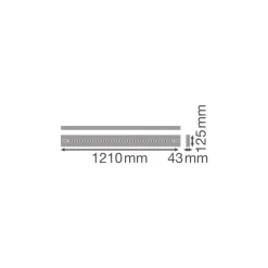 Ledvance LED Panel Linjär Indiviled Direct 1200 40W 4350lm - 930 Varm Vit | 120x12cm - UGR <19