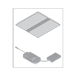 Ledvance LED Panel Protect 36W 5040lm - 830 Varm Vit | 62.5x62.5cm - UGR <22 - Dali Dimbar