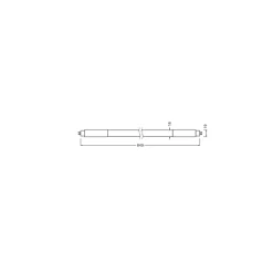 Ledvance LED Rör T5 AC Mains P Mains (AC) High Output 18W 2800lm - 840 Kallvit | 85cm - Ersättare 39W