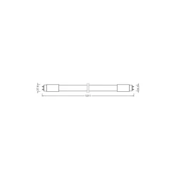 Ledvance LED Rör T8 Performance (HF) Ultra Output 15W 2400lm - 840 Kallvit | 120cm - Ersättare 36W