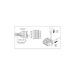 Ledvance LED Skensystem Trusys Flex Wallwasher Vit 35W 6000lm - 840 Kallvit | Ersättare 2x58W