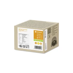 Ledvance LED Spot Air Adjust Aluminium Vit 4W 300lm 36D - 927 Extra Varm Vit | Utskärning 68mm - IP23 - Bästa färgåtergivning - Dimbar
