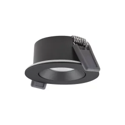 Ledvance LED Spot Air Adjust Aluminium Svart 4W 320lm 36D - 930 Varm Vit | Utskärning 68mm - IP23 - Bästa färgåtergivning - Dimbar