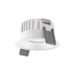 Ledvance LED Spot Fix Aluminium Vit 8W 680lm 36D - 930 Varm Vit | Utskärning 68mm - IP44 - Bästa färgåtergivning - Dimbar